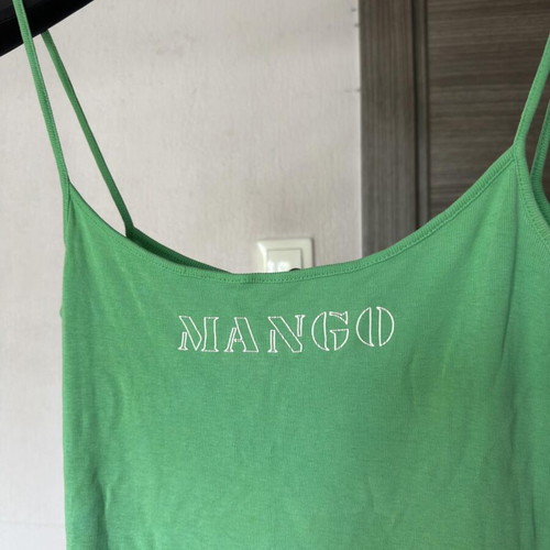 Mango green top size S like new