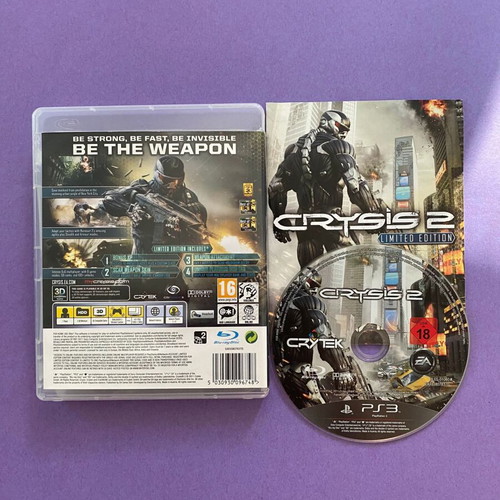 Sony PlayStation 3 Crysis 2 Limited Edition game like new