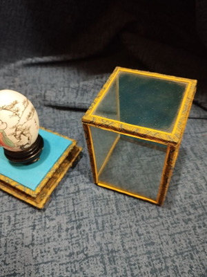 Hand-painted egg used