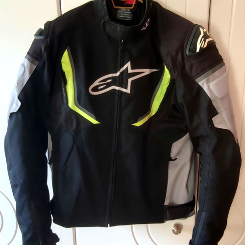 Alpinestars T-GP R v2 waterproof motorcycle jacket used, size L