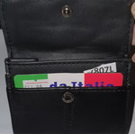 Leather wallets and cigarette rolling machine new, black