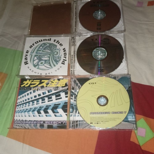 Rave CD bundle like new, 6 electronic music discs