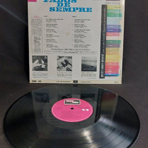 Fados De Sempre vinyl used, in very good condition