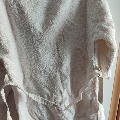 Bathrobe used, 2-3 years old