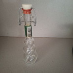 Collectible ouzo bottle used, empty