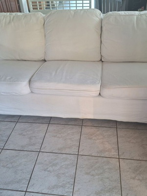Ikea Ektorp three-seater sofa used