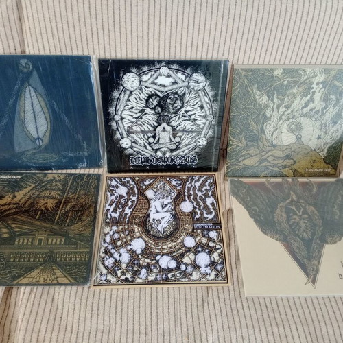 Vinyl records new, pack of six, metal genre