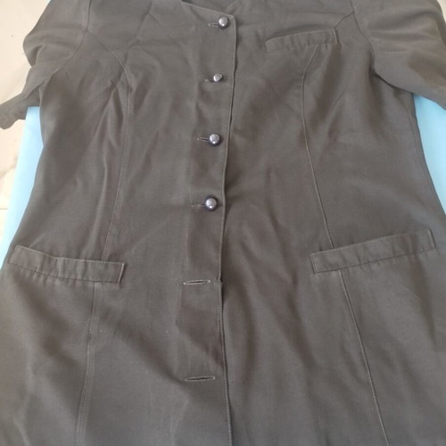 Classic women's black suit set 2 pcs used, size L