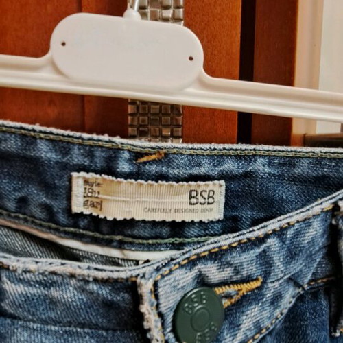 BSB long jeans pants like new, blue, size 34