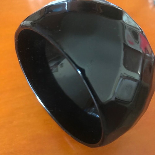 Bone bracelet like new, black
