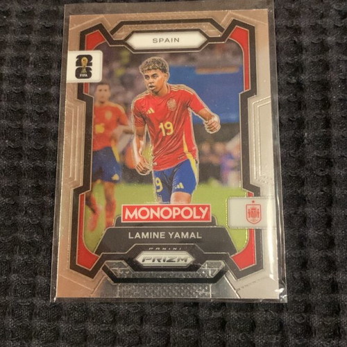 Base Lamine Yamal 2026 Panini Monopoly World Cup new