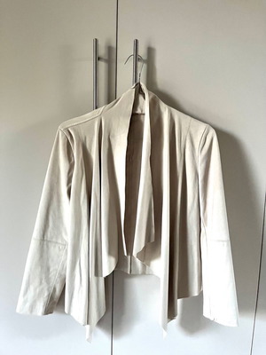 Bershka beige jacket size S like new