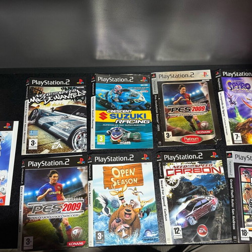 PlayStation 2 Flyers and Manuals used