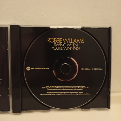 Robbie Williams Swing When You're Winning CD album used, jazz