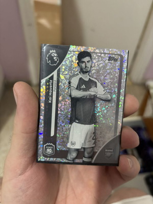 Κάρτα Kai Havertz 2025/26 Topps Premier League Pro Precision Black & White Rainbow Parallel σαν καινούργιο