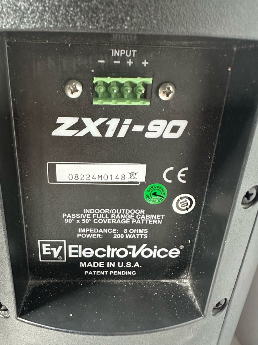 Electro-Voice ZX1I-90 outdoor speakers… - € 560,00 - Vendora.cy
