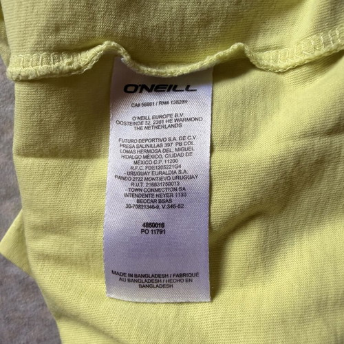O'Neill Kids Lime Green T-Shirt Size 10 Years used
