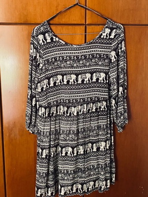 Ethnik dress used, size S / 36 / 8