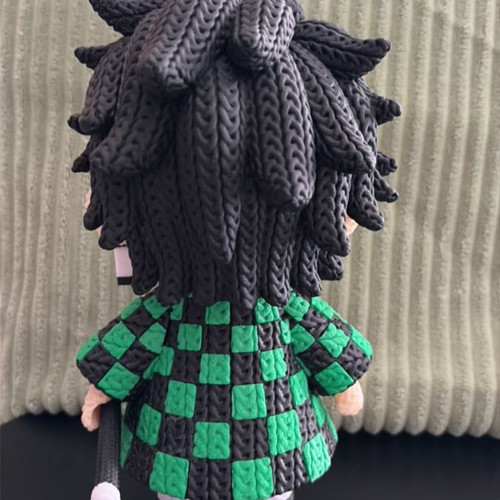 Tanjiro figure printed with PLA 23 cm new