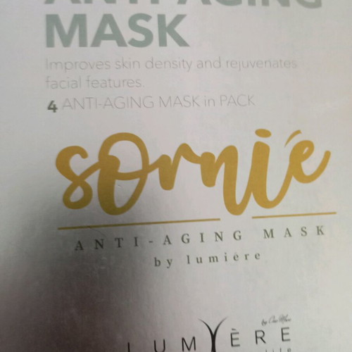 Sornie collagen face masks new, pack of 4, anti-aging