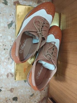Oxford women's shoes new, size 37, two-tone design