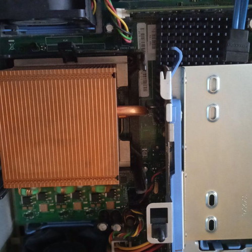 Dell Optiplex 755 USFF desktop used for parts with power supply