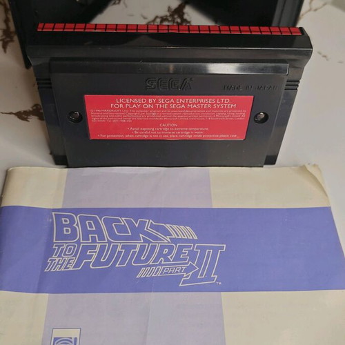 Back to the Future Part II Sega Master System used complete