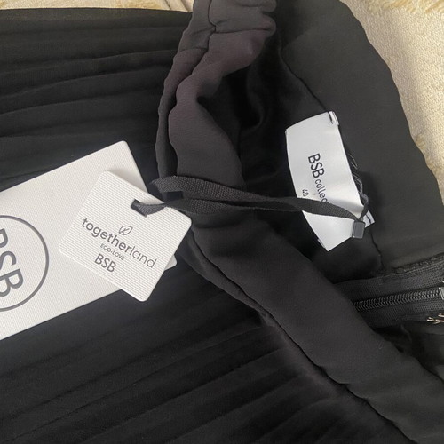 BSB pleated pants, new, size L / 40 / 12