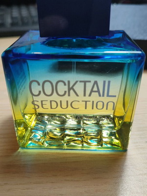 Antonio Banderas Cocktail Seduction Blue men's used perfume 100ml eau de toilette
