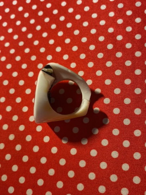 Ring made from shell