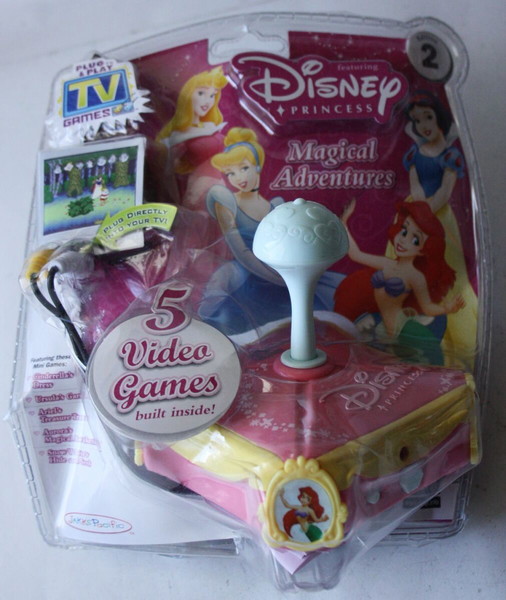  JAKKS DISNEY PRINCESS MAGICAL ADVENTURES 5 VIDEO GAMES PLUG N PLAY TV GAME kenourgio !