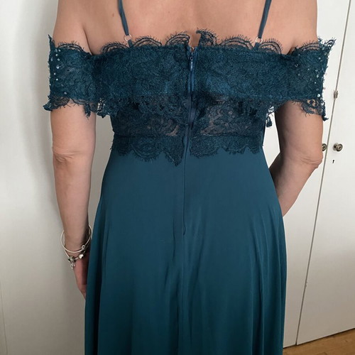 Turquoise formal dress, new with tag
