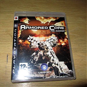 ARMORED CORE FOR ANSWER SONY PS3