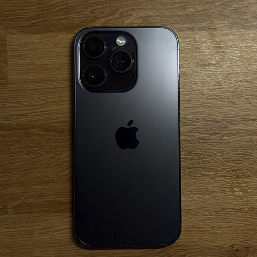 iPhone 14 Pro purple, like new, 128GB, battery replaced