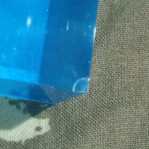Glass souvenir by G. Stathopoulos like new for Space's 40 years
