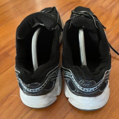 Fila sneakers size 44 like new, black
