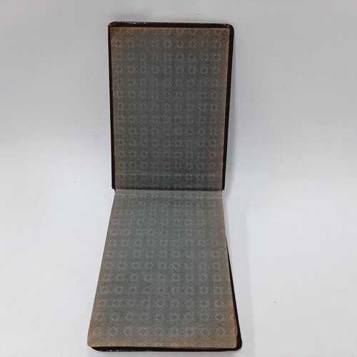 Vintage leather photo album, early 20th century, 40 blank pages