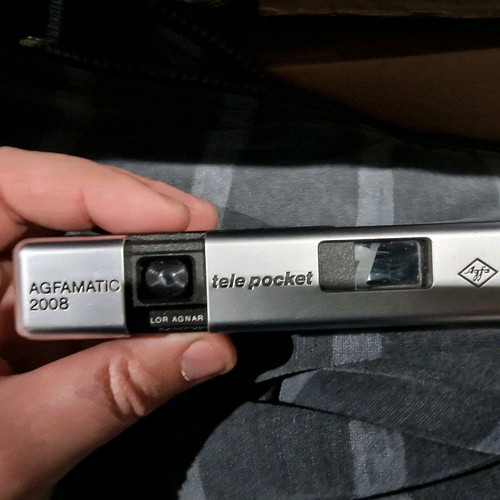 Agfamatic 2008 camera used for collection