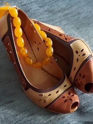 Μποέμ μαρκάτα σανδάλια Diamond shoes μεταχειρισμένα, δέρμα, νούμερο 39