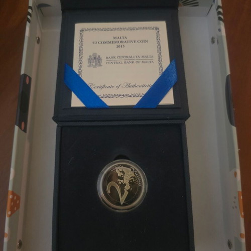 Malta 2 Euro Commemorative Coin 2013 Proof Self-Government 1921
