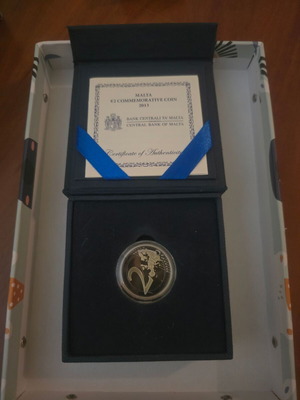 Malta 2 Euro Commemorative Coin 2013 Proof Self-Government 1921