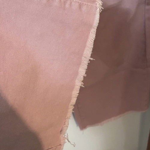 Bershka wide leg pink jeans like new, cropped