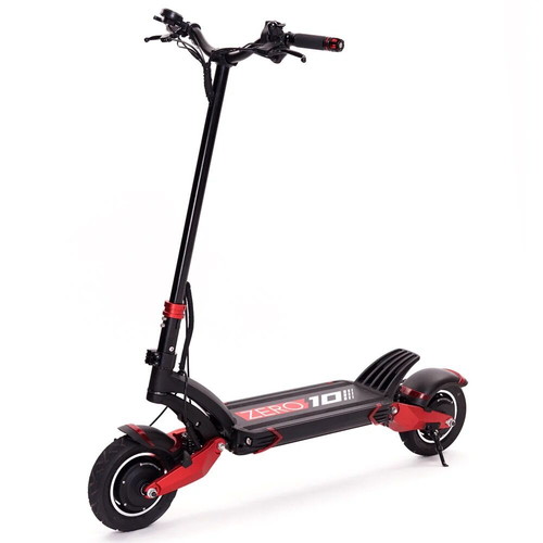 Zero X10 electric scooter used with up to 80km range