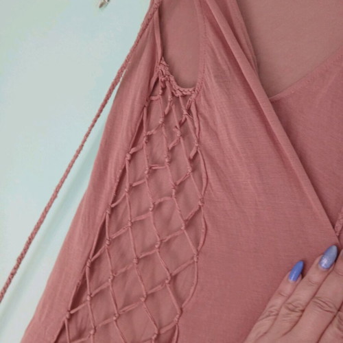 Minkpink maxi dress size M like new, beige
