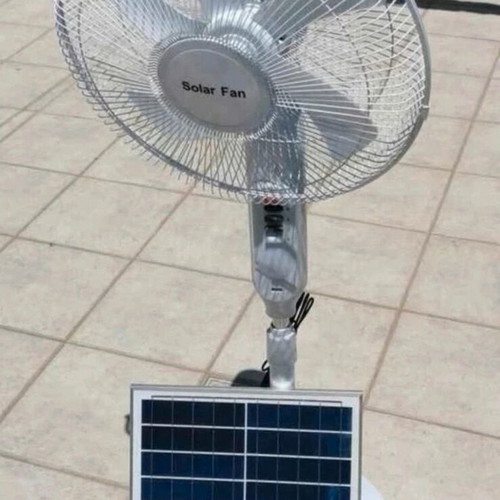 Solar fan 90W with panel and lithium battery new