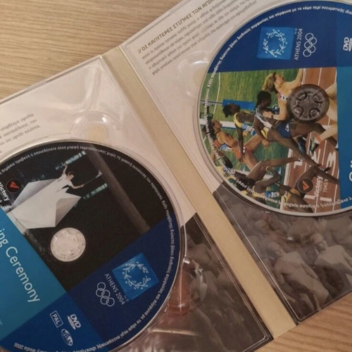 Athens 2004 Olympic Games DVD set like new, 3 discs