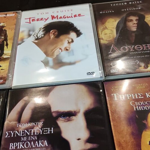DVD set of 6 like new with Greek subtitles