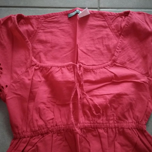 Red summer dress used La Redoute Collections
