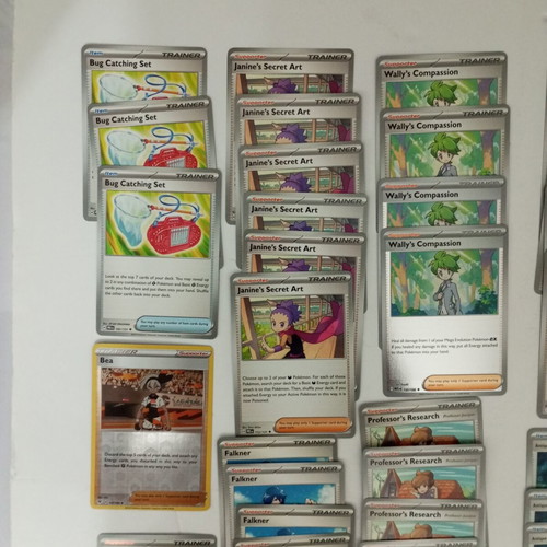 Pokémon Trainer Cards bulk pack 70 English near mint