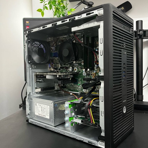 Budget Gaming PC with RX 560, i5 6400, 8GB RAM, 360GB SSD, Windows 11 and Office used